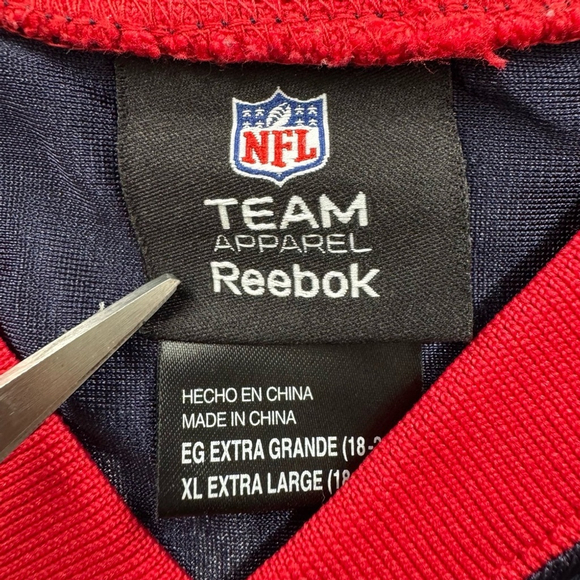 Houston Texans Vintage #90 Williams Reebok NFL Youth Boys/Men XL Football Jersey - Picture 7 of 9